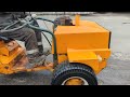 sisis hydromain tractor working video