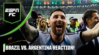 ‘HISTORIC NIGHT!’ Argentina inflict Brazil’s first-ever home loss in World Cup qualifying | ESPN FC