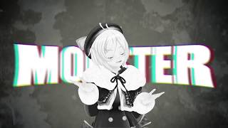 【MMD】電脳少女シロでMONSTER