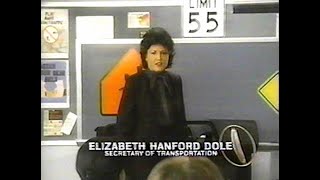 PSA, Seat Belt Safety (Elizabeth Dole), 1985