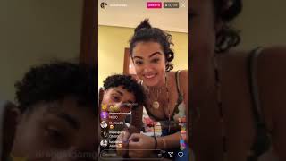 Malu Trevejo with her boyfriend