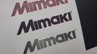 Mimaki UV Metallic available from PDS Equipment.