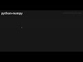How to convert Python list to Numpy array