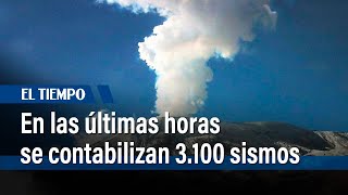 Nevado del Ruiz: Durante las últimas horas se contabilizaron 3.100 sismos | El Tiempo