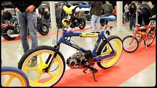 Raleigh Burner BMX with a C90 Engine | Interviews From Kickback