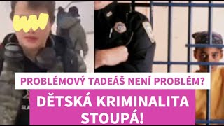 ZNEŽIL DVA LIDI? DĚTSKÁ KRIMINALITA STOUPÁ \u0026 PROBLÉMOVÝ TADEÁŠ NENÍ PROBLÉM? #reakce