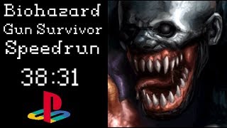 Biohazard Gun Survivor Speedrun - 38:31 PS1 NTSC-J