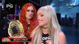 Becky Lynch & Damage CTRL Backstage: WWE RAW, April 29, 2024