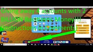 Roblox Rocitizens 2 000 000 000 Account Giveaway 2 Closed