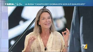 Claudia Fusani spezza una lancia a favore di Ignazio La Russa: \