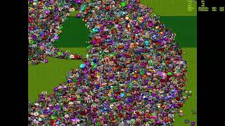 2D game rendering a million sprites using using Vulkan 1.3 API