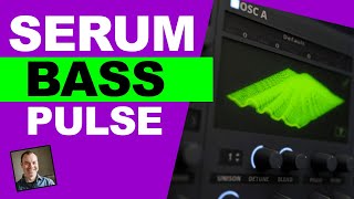 Make a Cinematic Pulsing Synth Bass with Serum