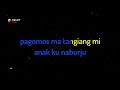 anakku naburju karaoke lagu batak