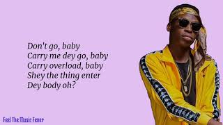 Vibration (LYRICS) - Fireboy DML