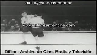 Boxing - Jimmy McLarnin for the world title - 1934 FOOTAGE ARCHIVE