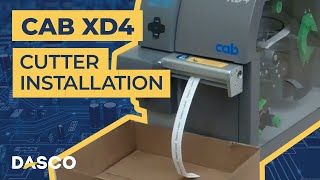 How to install the Cab XD4 Cutter / Perferator attachement