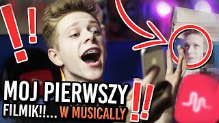 NAGRYWAM MÓJ PIERWSZY FILMIK!... w MUSICALLY!!