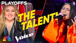 Holly Brand Performs Jo Dee Messina's "Bring On the Rain" | The Voice Playoffs | NBC
