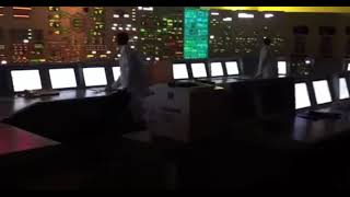 Simulated SCRAM/Emergency Shutdown - Nuclear Reactor Control Room