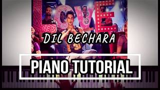 Dil Bechara A.R. Rehman Piano Tutorial|Dil Bechara Sushant Singh Rajput|Intro,Chords,lead,Both Hands