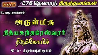 தன் பக்தருக்காக இறைவனே சென்று சாட்சி சொன்ன திருத்தலம் -திருநெடுங்குளம் | Thevara Thiruthalangal🛕