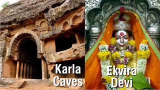 Video of Waterfall at Ekvira Devi Mandir, Karla caves, lonavala #ekvira #lonavala #waterfall