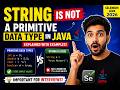 162. String is not a Primitive Data Type in Java (Selenium Java 2026)