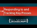 JavaScript Problem: Responding to and Tracking Key Presses