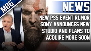 Big PS5 News & Rumors, PlayStation Event, Studios Acquisitions, New IP Announced, God Of War Trailer