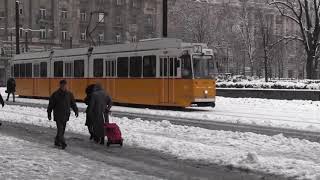 2019.12.02. - Fehérbe burkolózott a magyar főváros