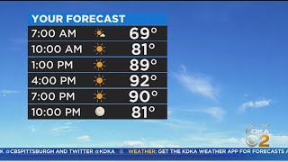 KDKA-TV Morning Forecast (7/5)