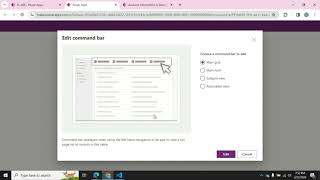 Customization of the PowerApps Command Bar with JavaScript & PowerFX formulas.