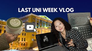 LAST UNI WEEK VLOG: последняя неделя обучения в MNU (KAZGUU)