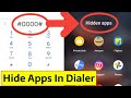 How To Hide Apps In Dialer | In Oppo, Realme, Vivo, Samsung & Redmi Phones | Dialer Vault Hide App