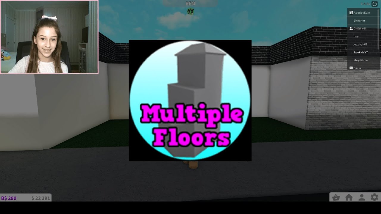 Jogando BLOXBURG, Do Roblox! MULTIPLE FLOORS Game Pass! Quantos Andares ...