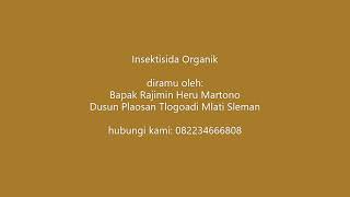 Insektisida Organik - Dicari mitra investor produk