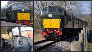 PEAK TONES 🎤 👏 5 quick hoots from Class 44 as D8 'Penyghent' heads for Matlock