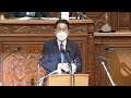 【国会中継】衆院本会議　岸田首相が所信表明演説（2022年10月3日）