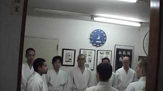 Shodan test day – Yoshinkan Aikido Senshusei – Part 2.
