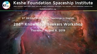 288th Knowledge Seekers Workshop - August 8, 2019