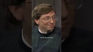 Bill Gates explains this “internet” thing #letterman