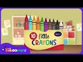 Ten Little Crayons - The Kiboomers Preschool Songs & Nursery Rhymes For Learning