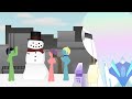 elenna helps build a snowman dojo christmas collab 2021