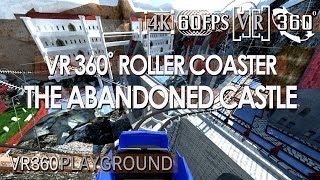 VR 360˚ Roller Coaster - The Abandoned Castle