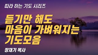 (따라하는 기도시리즈) 모음30 마음이 가벼워지는 기도모음 / 장재기 목사 / 기도제목을 남겨주세요.