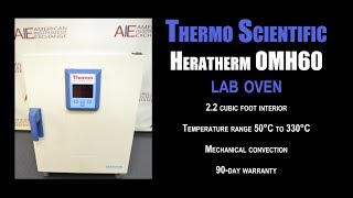 Thermo Scientific Heratherm OMH60 laboratory oven (3662F OVEN)