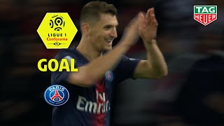 Goal Thomas MEUNIER (55') / Paris Saint-Germain - Stade de Reims (4-1) (PARIS-REIMS) / 2018-19