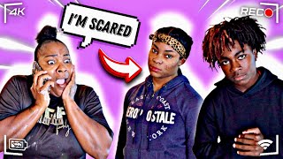 ACTING SCARED TO FIGHT PRANK ON MY ANGRY DAUGHTER \u0026 SON *HILARIOUS*