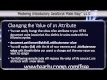 JavaScript Training Tutorial Changing the Value of an Attribtute