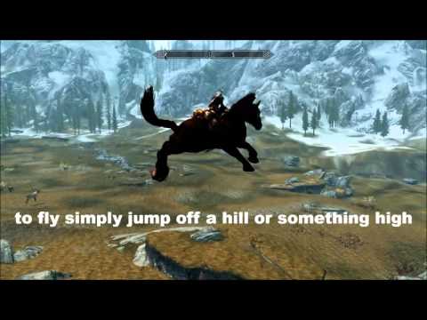 how to get a giant flying horse in skyrim PC how to get a giant flying horse in skyrim PC
